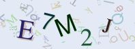 This is a captcha-picture. It is used to prevent mass-access by robots. (see: www.captcha.net)